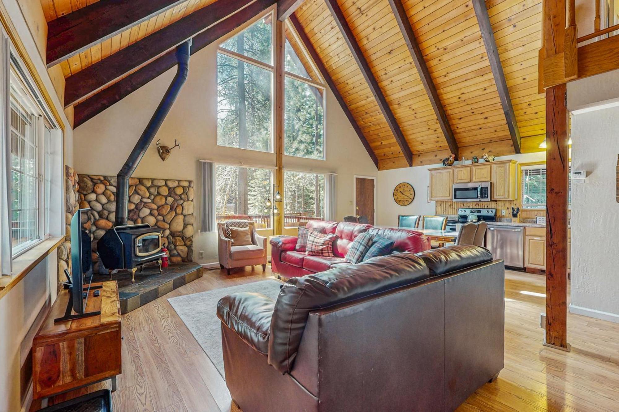 Charming Tahoe Chalet Саус Лэйк Тахо Экстерьер фото